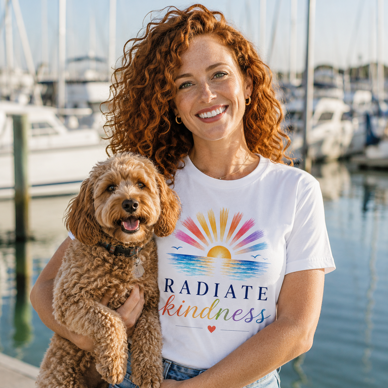 Radiate Kindness Comfort Tee