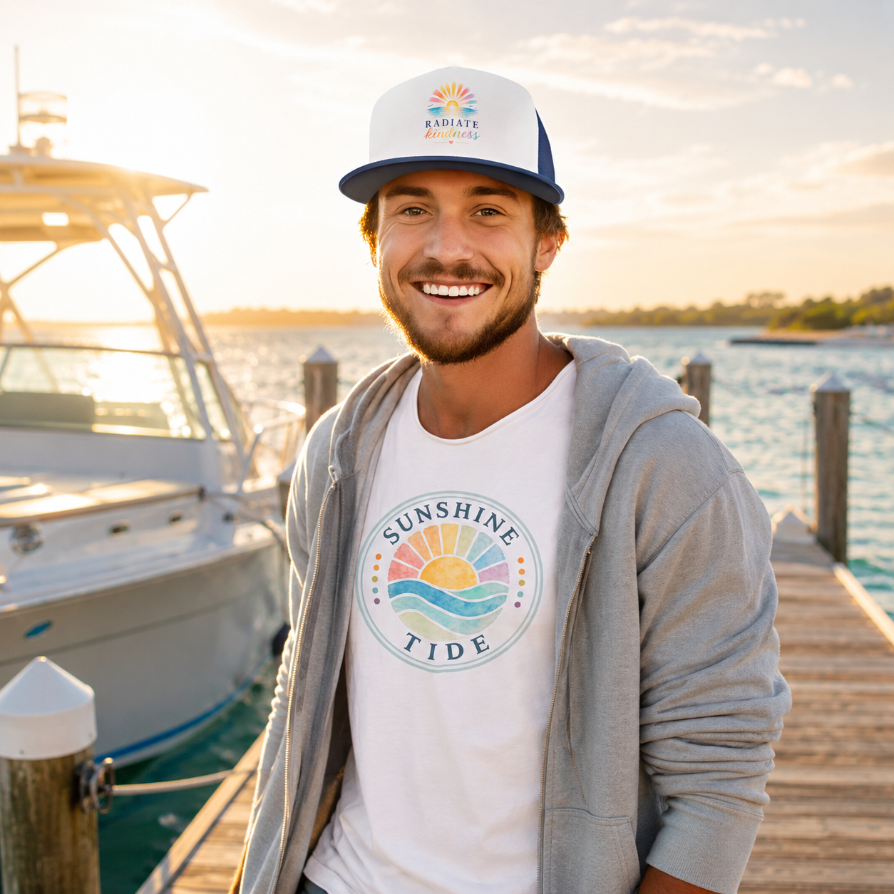 Radiate Kindness Trucker Hat