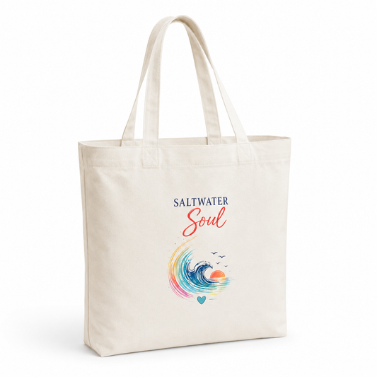 Saltwater Soul Canvas Tote Bag