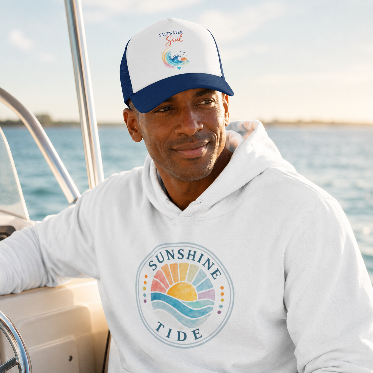 Saltwater Soul Trucker Hat