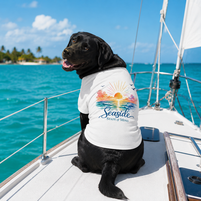 Seaside State Of Mind Dog Tee