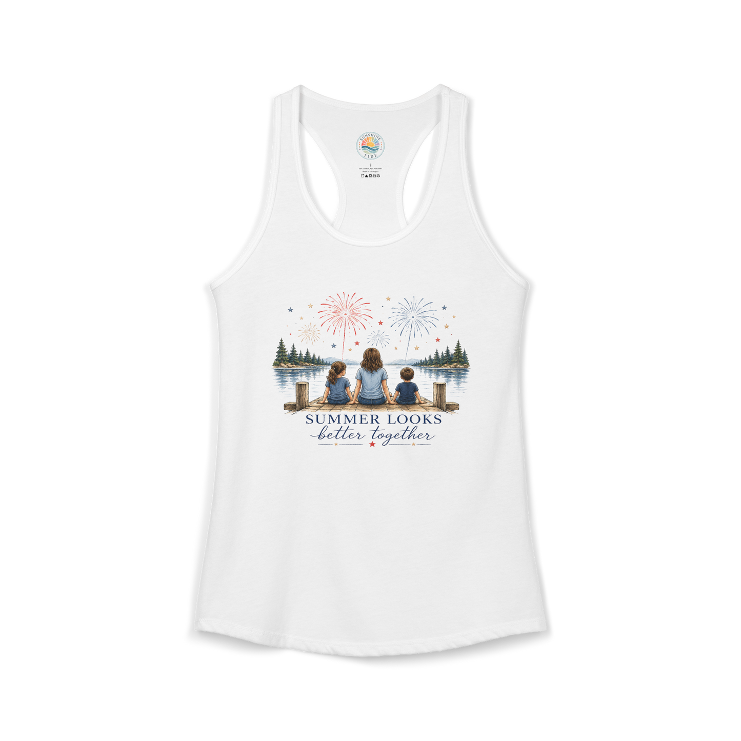Summer Looks Better Together Women's Tank