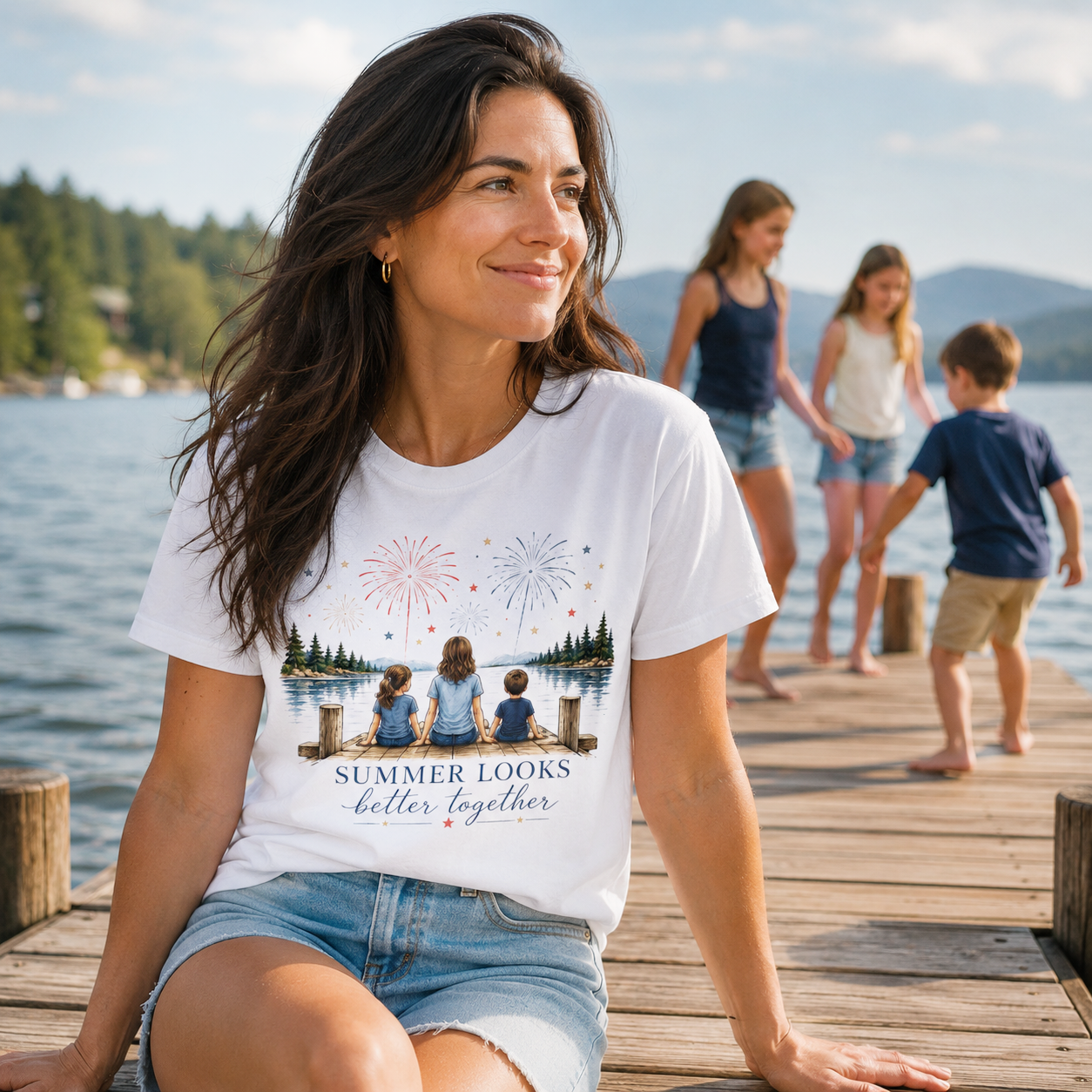 Summer Looks Better Together Comfort Tee