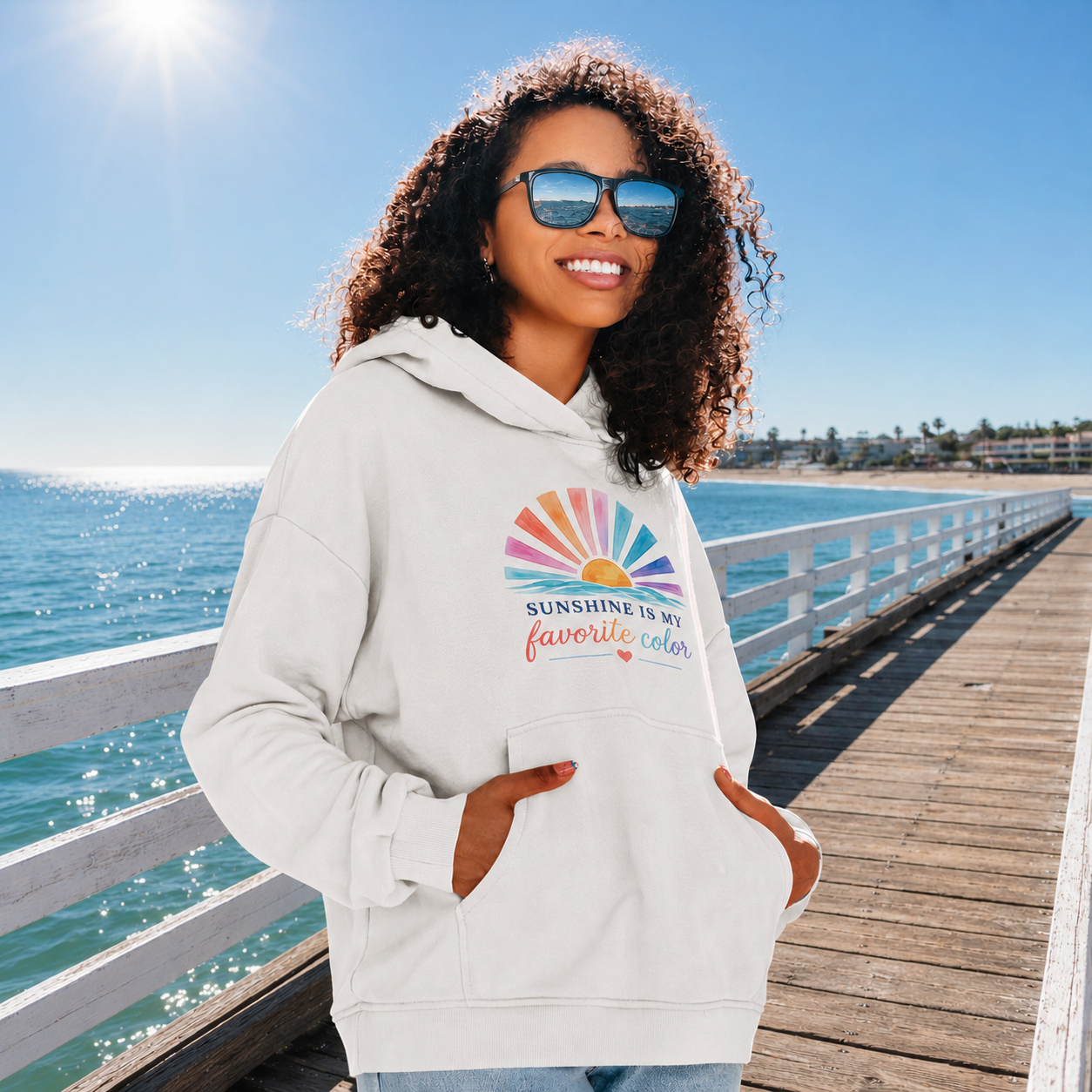 Sunshine Is My Favorite Color All Season Hoodie