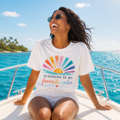 Sunshine Is My Favorite Color Comfort Tee