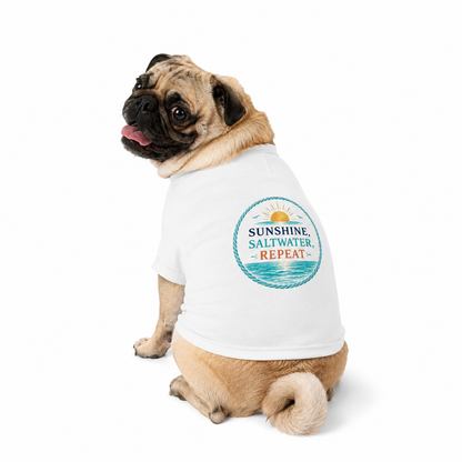 Sunshine, Saltwater, Repeat Dog Tee