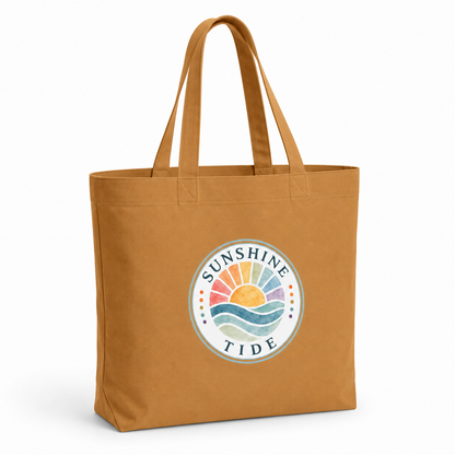 Sunshine Tide Flagship Canvas Tote Bag