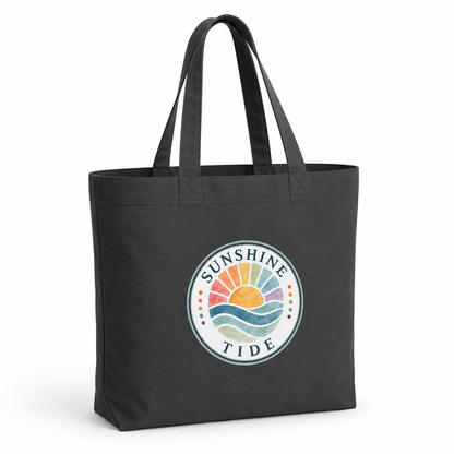 Sunshine Tide Flagship Canvas Tote Bag