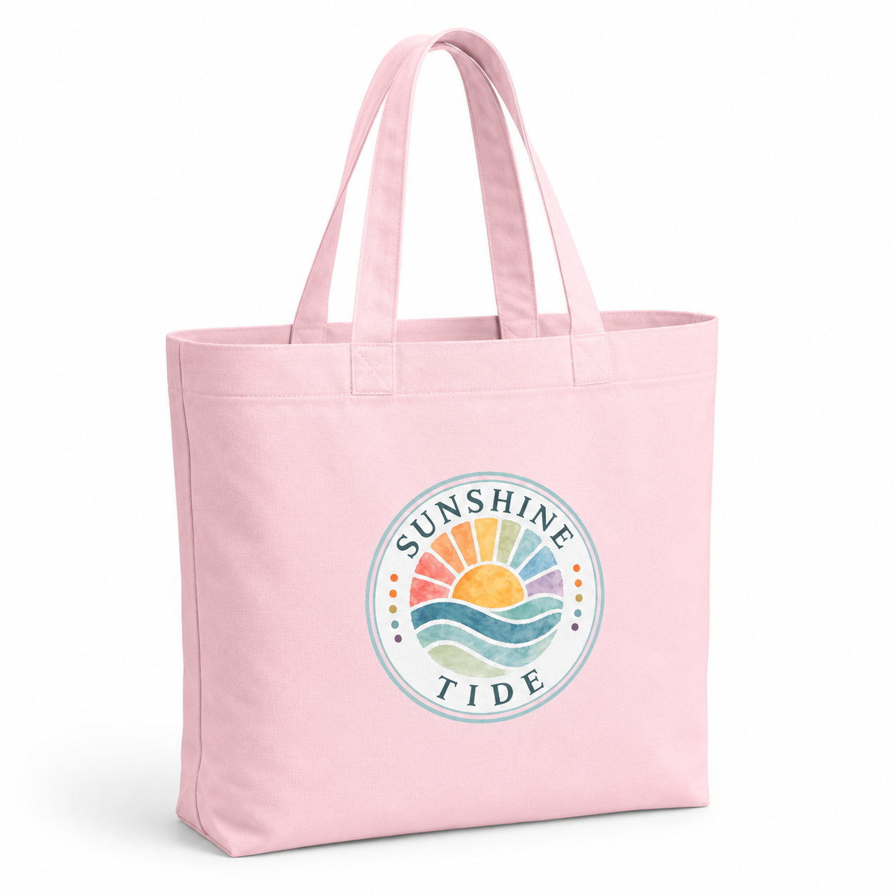 Sunshine Tide Flagship Canvas Tote Bag