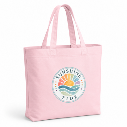 Sunshine Tide Flagship Canvas Tote Bag