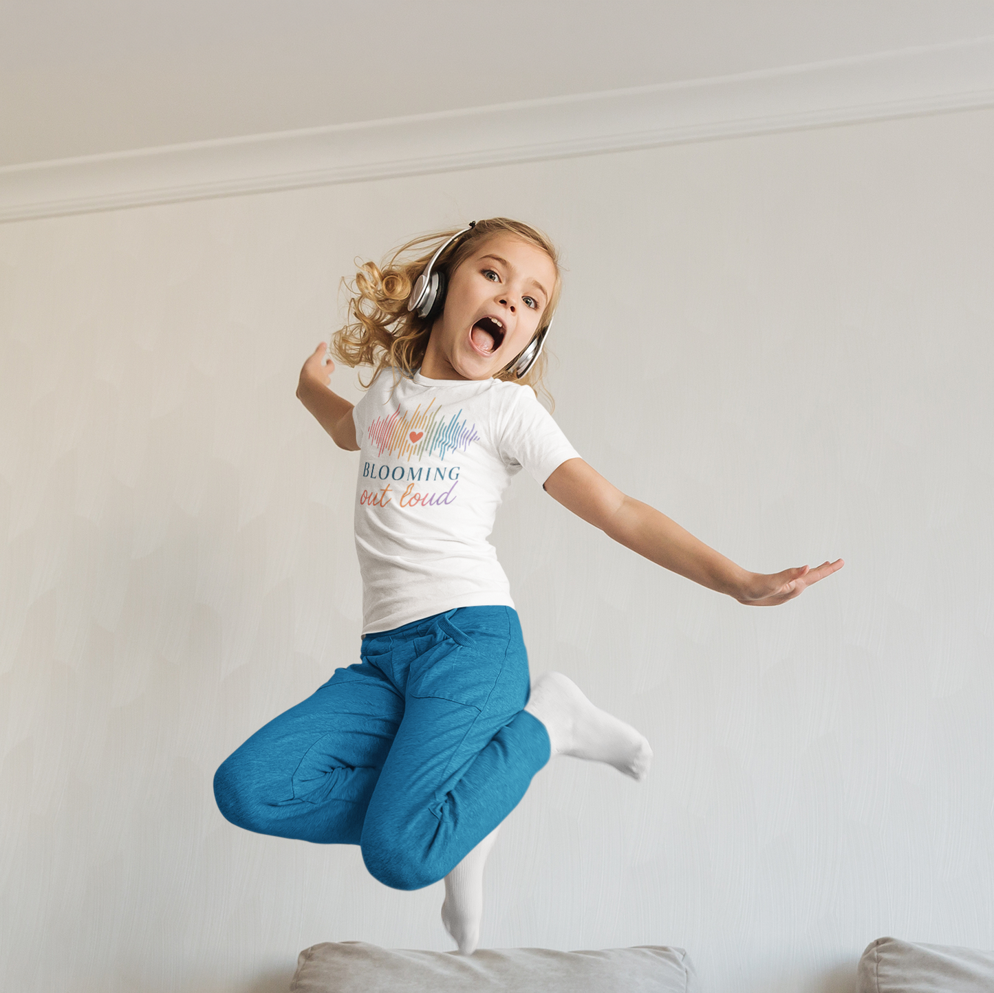 Blooming Out Loud Kids Tee
